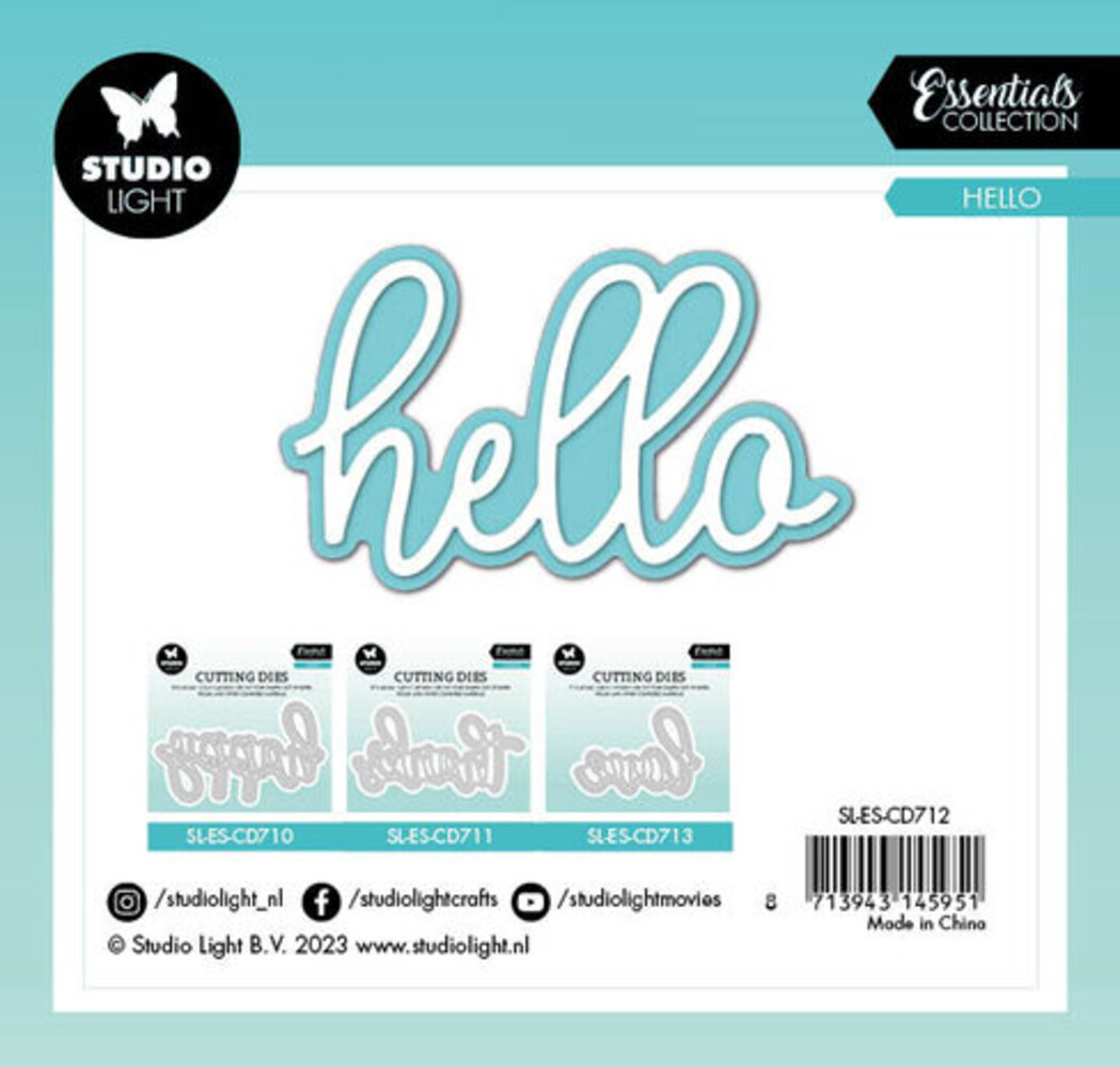Studio Light Essentials Snijmal Hello (SL-ES-CD712)