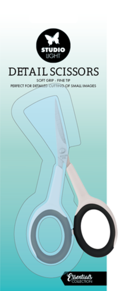 Studio Light Essentials Detail Scissor Soft Grip Fine Tip (SL-TO-SCIS01)