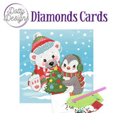 Find It Trading Diamond Cards Set Christmas Bear (DDDC1001)