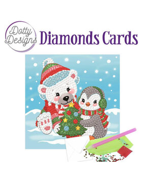 Find It Trading Diamond Cards Set Christmas Bear (DDDC1001) Find It Trading Diamond Cards Set Christmas Bear (DDDC1001)