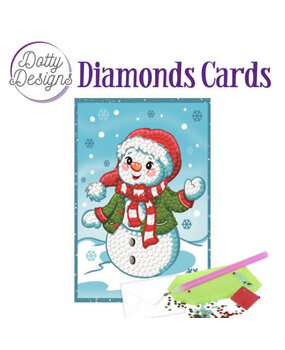 Find It Trading Diamond Cards Set Happy Snowman (DDDC1005)