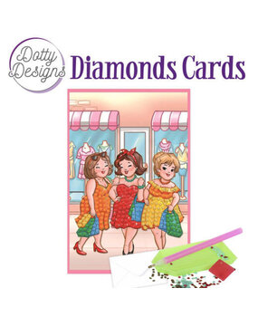 Find It Trading Diamond Cards Set Bubbly Girls Shopping (DDDC1007) Find It Trading Diamond Cards Set Bubbly Girls Shopping (DDDC1007)