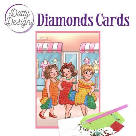 Find It Trading Diamond Cards Set Bubbly Girls Shopping (DDDC1007) Find It Trading Diamond Cards Set Bubbly Girls Shopping (DDDC1007)