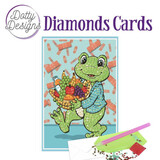 Find It Trading Diamond Cards Set Get Well Frog (DDDC1008)