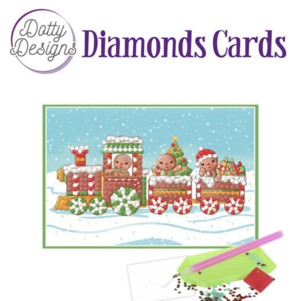 Find It Trading Diamond Cards Set Christmas Train (DDDC1009) Find It Trading Diamond Cards Set Christmas Train (DDDC1009)