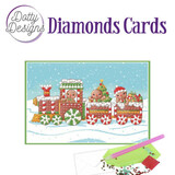 Find It Trading Diamond Cards Set Christmas Train (DDDC1009)
