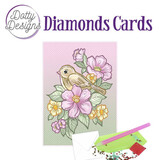 Find It Trading Diamond Cards Set Bird and Flowers (DDDC1015)