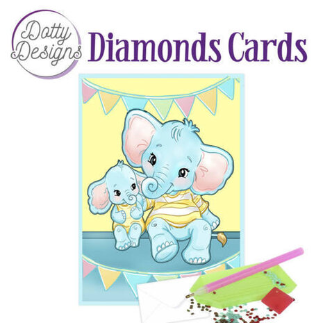 Find It Trading Diamond Cards Set Elephants (DDDC1024) Find It Trading Diamond Cards Set Elephants (DDDC1024)