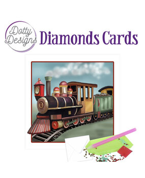Find It Trading Diamond Cards Set Vintage Locomotive (DDDC1035) Find It Trading Diamond Cards Set Vintage Locomotive (DDDC1035)