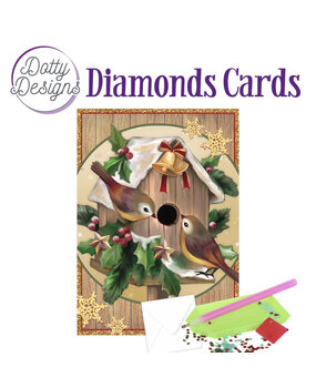 Find It Trading Diamond Cards Set Christmas Birdhouse (DDDC1042)