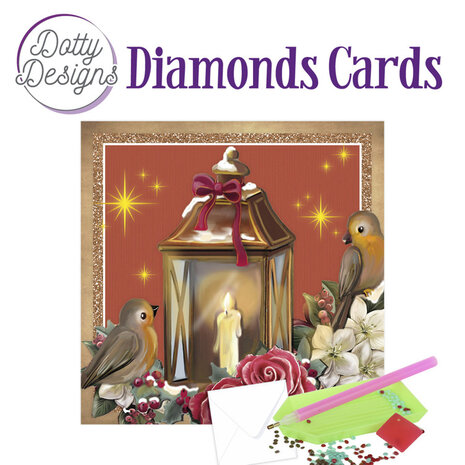 Find It Trading Diamond Cards Set Christmas Lantern (DDDC1043)