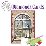Find It Trading Diamond Cards Set Christmas Window (DDDC1044)