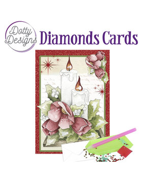 Find It Trading Diamond Cards Set Candles and Red Flowers (DDDC1052) Find It Trading Diamond Cards Set Candles and Red Flowers (DDDC1052)