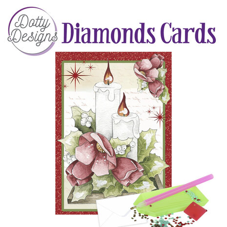 Find It Trading Diamond Cards Set Candles and Red Flowers (DDDC1052) Find It Trading Diamond Cards Set Candles and Red Flowers (DDDC1052)