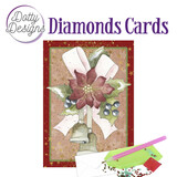 Find It Trading Diamond Cards Set Christmas Bells with Red Flower (DDDC1055)