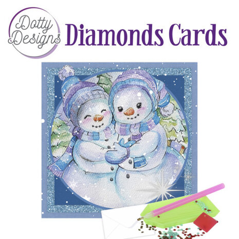 Find It Trading Diamond Cards Set Snowmen (DDDC1061)