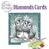 Find It Trading Diamond Cards Set Penguins in the Snow (DDDC1065)