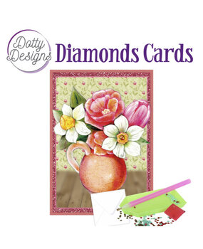 Find It Trading Diamond Cards Set Vase with Flowers (DDDC1074) Find It Trading Diamond Cards Set Vase with Flowers (DDDC1074)