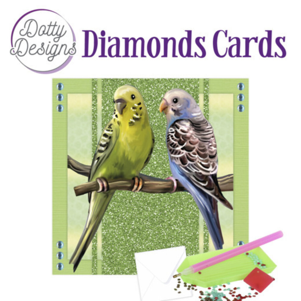 Find It Trading Diamond Cards Set Parakeets (DDDC1076) Find It Trading Diamond Cards Set Parakeets (DDDC1076)