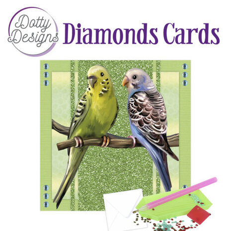 Find It Trading Diamond Cards Set Parakeets (DDDC1076) Find It Trading Diamond Cards Set Parakeets (DDDC1076)