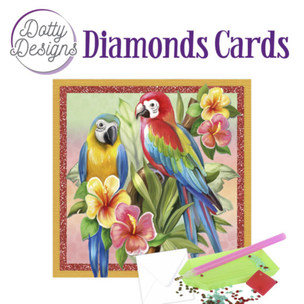 Find It Trading Diamond Cards Set Parrots (DDDC1081) Find It Trading Diamond Cards Set Parrots (DDDC1081)