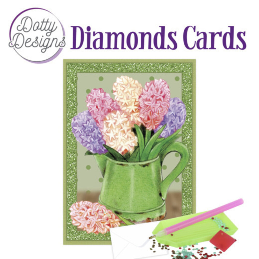 Find It Trading Diamond Cards Set Hyacinths in Watering Can (DDDC1088) Find It Trading Diamond Cards Set Hyacinths in Watering Can (DDDC1088)
