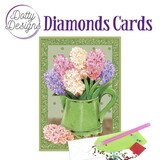 Find It Trading Diamond Cards Set Hyacinths in Watering Can (DDDC1088)
