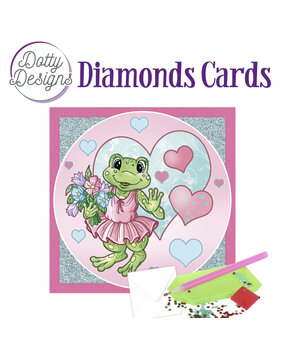 Find It Trading Diamond Cards Set Frog with Flowers (DDDC1097) Find It Trading Diamond Cards Set Frog with Flowers (DDDC1097)