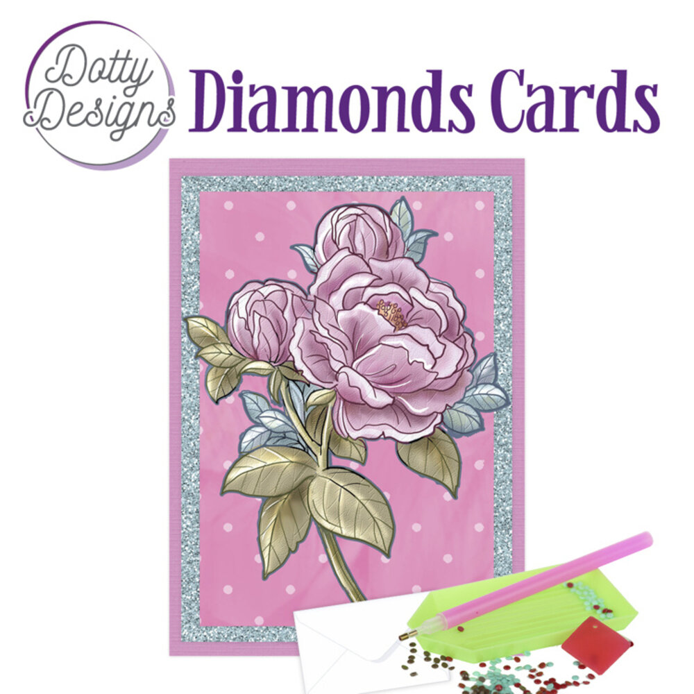 Find It Trading Diamond Cards Set Old Pink Peony (DDDC1104) Find It Trading Diamond Cards Set Old Pink Peony (DDDC1104)