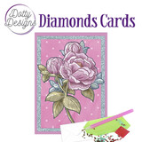Find It Trading Diamond Cards Set Old Pink Peony (DDDC1104)