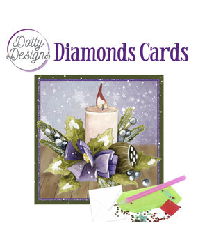 Find It Trading Diamond Cards Set Candle with Purple Bow (DDDC1107) Find It Trading Diamond Cards Set Candle with Purple Bow (DDDC1107)