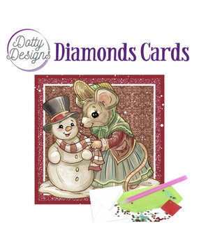Find It Trading Diamond Cards Set Mouse and Snowman (DDDC1109)
