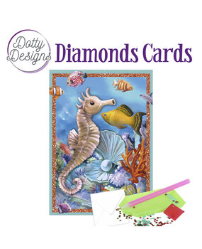 Find It Trading Diamond Cards Set Sea Horse (DDDC1124)