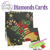 Find It Trading Diamond Cards Set Christmas Sock (DDDC1137)