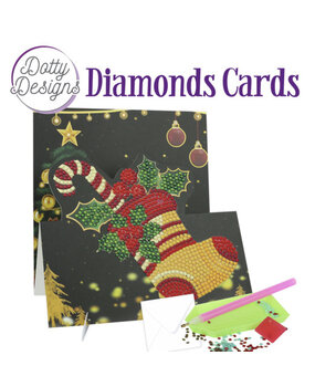 Find It Trading Diamond Cards Set Christmas Sock (DDDC1137) Find It Trading Diamond Cards Set Christmas Sock (DDDC1137)