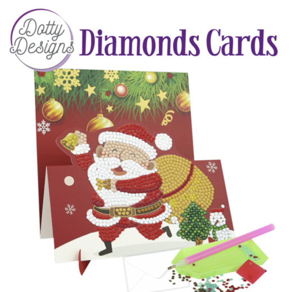 Find It Trading Diamond Cards Set Santa with Bell (DDDC1139) Find It Trading Diamond Cards Set Santa with Bell (DDDC1139)