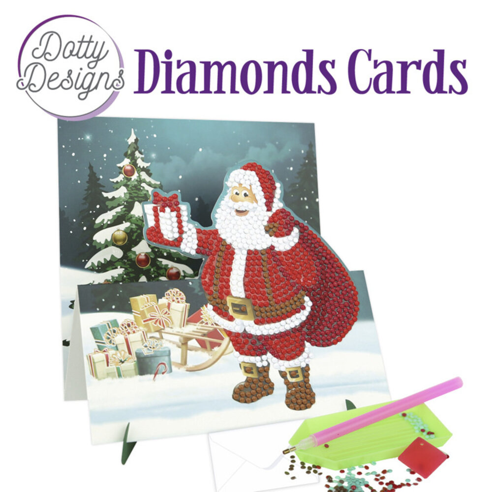 Find It Trading Diamond Cards Set Santa with Sledge (DDDC1140)
