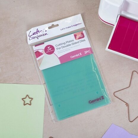 Crafter's Companion Gemini II Accessories A5 Cutting Plates for Double-Sided Dies (GEMII9x6-ACC-DSDP) Crafter's Companion Gemini II Accessories A5 Cutting Plates for Double-Sided Dies (GEMII9x6-ACC-DSDP)