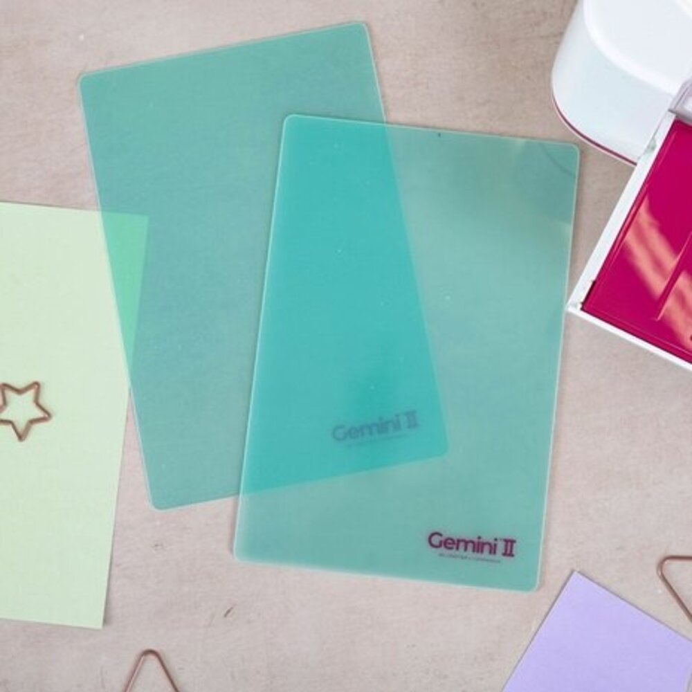 Crafter's Companion Gemini II Accessories A5 Cutting Plates for Double-Sided Dies (GEMII9x6-ACC-DSDP) Crafter's Companion Gemini II Accessories A5 Cutting Plates for Double-Sided Dies (GEMII9x6-ACC-DSDP)