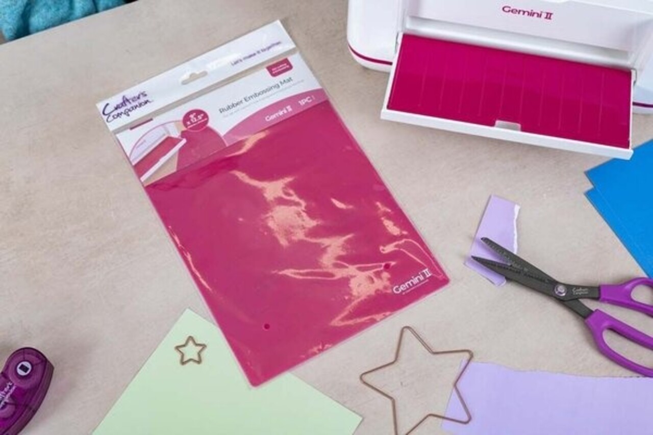 Crafter's Companion Gemini II Accessories A4 Rubber Embossing Mat (GEMII-ACC-RUBM) Crafter's Companion Gemini II Accessories A4 Rubber Embossing Mat (GEMII-ACC-RUBM)