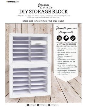Studio Light Essentials DIY Storage Block Ink Units (HE-ES-DCB57) Studio Light Essentials DIY Storage Block Ink Units (HE-ES-DCB57)