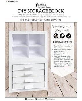 Studio Light Essentials DIY Storage Block Drawer Units (HE-ES-DCB58) Studio Light Essentials DIY Storage Block Drawer Units (HE-ES-DCB58)