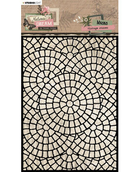 Studio Light Natures Dream Masking Stencil Vintage Stones (HE-ND-MASK236) Studio Light Natures Dream Masking Stencil Vintage Stones (HE-ND-MASK236)