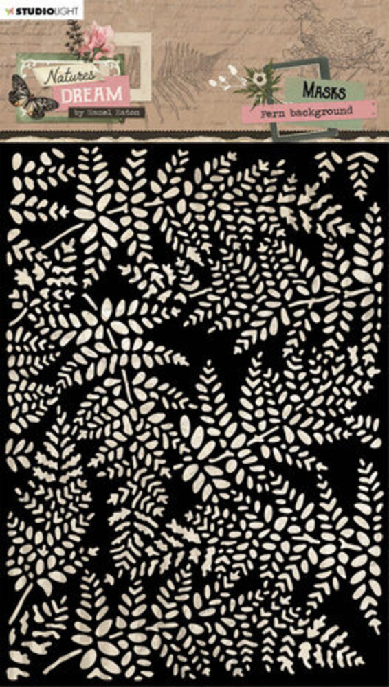 Studio Light Natures Dream Masking Stencil Fern Background (HE-ND-MASK238) Studio Light Natures Dream Masking Stencil Fern Background (HE-ND-MASK238)