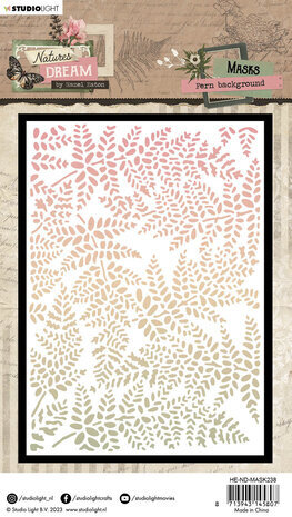 Studio Light Natures Dream Masking Stencil Fern Background (HE-ND-MASK238) Studio Light Natures Dream Masking Stencil Fern Background (HE-ND-MASK238)