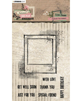 Studio Light Natures Dream Clear Stamps Capture The Moment (HE-ND-STAMP529)