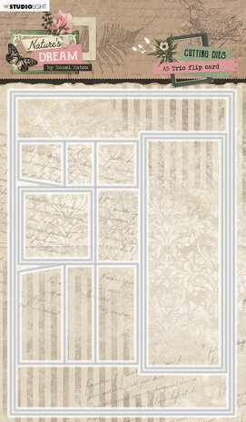 Studio Light Natures Dream Snijmal A5 Trio Flip Card (HE-ND-CD708)