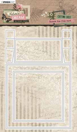 Studio Light Natures Dream Snijmal Square Duo Flip Card (HE-ND-CD709) Studio Light Natures Dream Snijmal Square Duo Flip Card (HE-ND-CD709)
