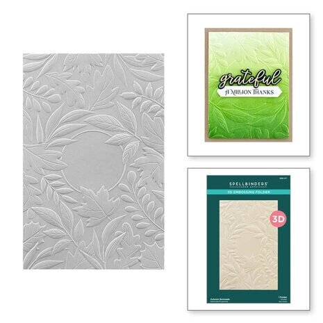 Spellbinders Serenade of Autumn Autumn Serenade 3D Embossing Folder (E3D-071) Spellbinders Serenade of Autumn Autumn Serenade 3D Embossing Folder (E3D-071)