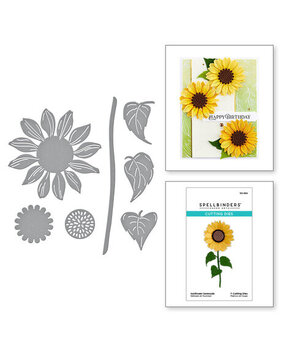 Spellbinders Serenade of Autumn Sunflower Serenade Dies (S3-494) Spellbinders Serenade of Autumn Sunflower Serenade Dies (S3-494)